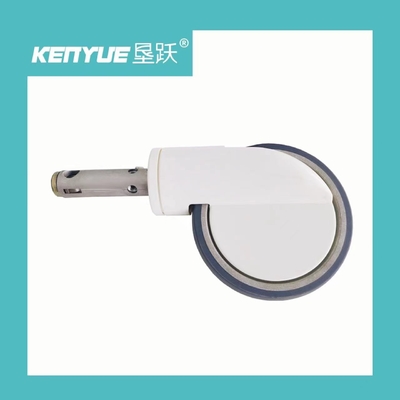 Buy Central Controlled Brake Medical Castors Hospital Furniture TPR PU Material online manufacture