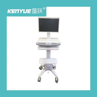 Buy Hospital Medical Furniture Computer RV With Four Wheels White online manufacture