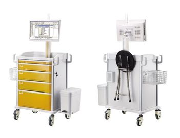 Buy Integrated Computer Workstation Trolley Drug Delivery Aluminum Alloy Frame online manufacture