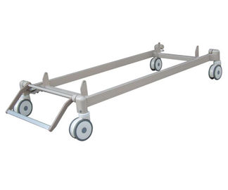 Buy Central Brake System Medical Grade Casters 6 Inch Aluminum Alloy online manufacture