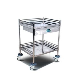 Buy Assembled Type KY-KH6657 Stainless Steel Medical Emergency Trolley online manufacture