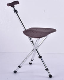 Buy High quality Folding walking stick seat crutch stool three legged canes for old people online manufacture