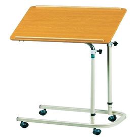 Buy Adjustable Height Hospital Tray Table On Wheels Steel With Total Width 40cm online manufacture