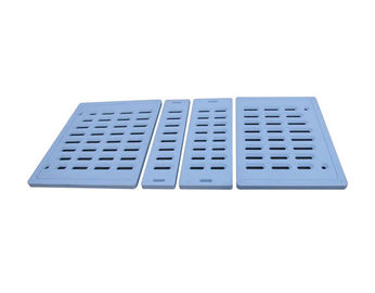 Buy Thickness 35mm Four Parts Medical Bed Accessories Blue Hospital Bed Attachments online manufacture