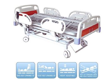 Buy Center Control Lock Electric Medical Bed , Seven Functions Motor Adjustable Hospital Bed online manufacture