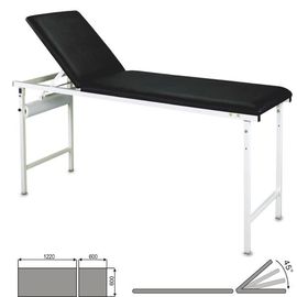 Buy Black Color Back Section Hospital Examination Table Up And Down By Manual Way online manufacture