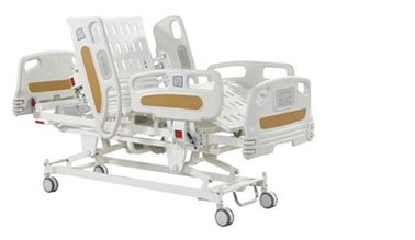 Buy Multifunction Central Brake Casters Electric Control Head And Foot Board Patient Electric Icu Beds online manufacture