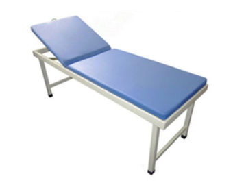 Buy Manual medical examination couch steel spraying simple examination bed blue online manufacture