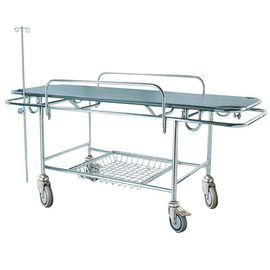 Buy Manual Hospital Stretcher Trolley Emergency Patient Transport 2 Years Warranty Crash Cart Medical online manufacture