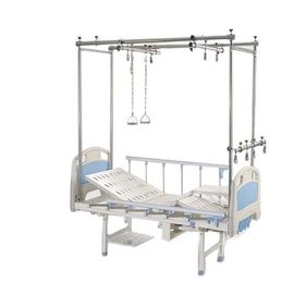 Buy Height Adjustable Manual Hospital Bed With Crank Clinic Medical Examination Table online manufacture