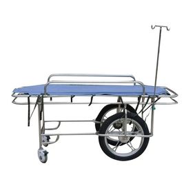 Buy Clinic Stainless Steel Emergency Stretcher Trolley Patient Conveyer Connecting online manufacture