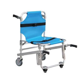 Buy Hospital Blue Stainless Steel Material Hospital Stretcher Cart With Wheels online manufacture