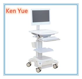 Buy Integrated Moving medical computer cart Patient Check ABS Plastic online manufacture