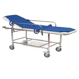 Buy Hospital Patient Transfer Trolley, Mechanical Ambulance Stretcher With ISO&CE Cart online manufacture