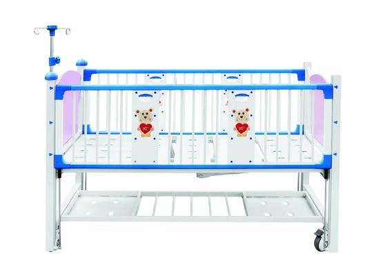 Buy Two Crank Adjustable Backrest Hospital Baby Crib online manufacture