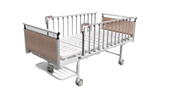 Buy Luxurious Castors Aluminium Side Rails 490mm 2 Cranks Manual Nursing Beds online manufacture