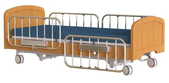 Buy Three Functions Electric Nursing Home Care Bed Wooden Hospital Beds For Elderly online manufacture