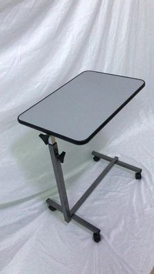 Buy Overbed Patients 700mmx1010mm Hospital Bed Tray Table With Wheels online manufacture