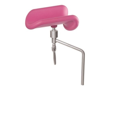 Buy Stainless Steel PU Leg Holder Pink Parts For Hospital Beds For Delivery Beds online manufacture