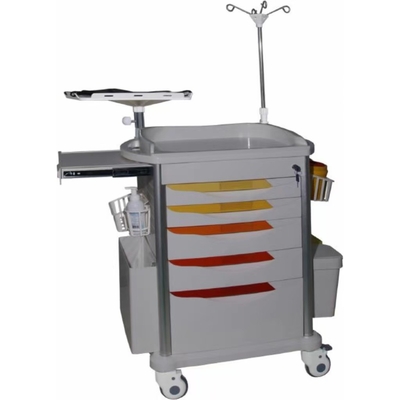 Buy Hospital Medical White ABS Ambulance Cart With Four Wheels online manufacture