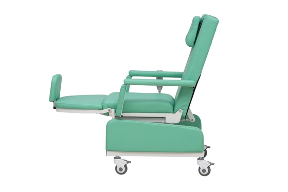 Buy Luxury comfortable hemodialysis chair electric model with 4 inch casters online manufacture