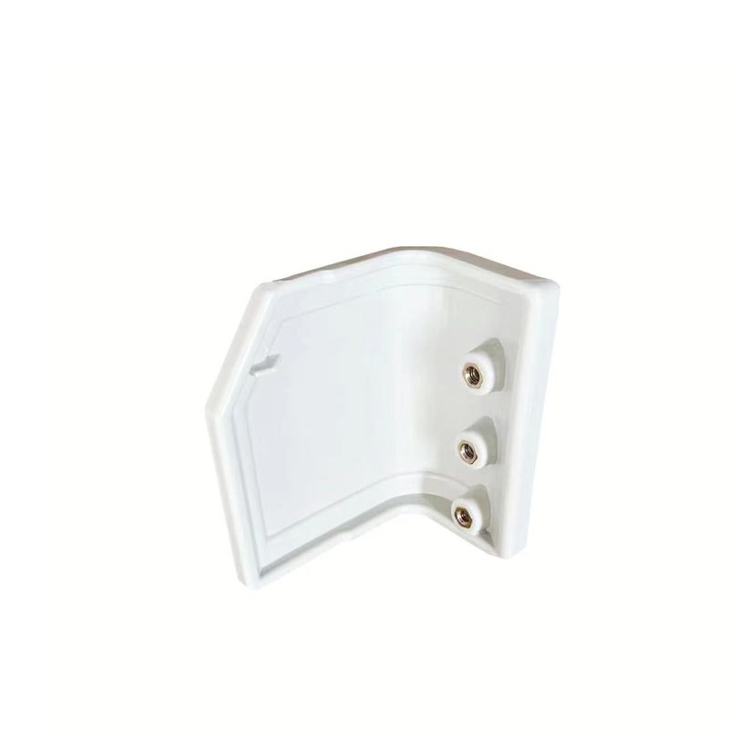 ABS Material Headboard And Footboard Hospital Bed Wood Grain Color