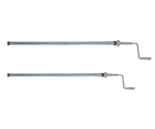 1100 Mm Tube Hospital Bed Hand Crank Handle , Stainless Steel Fold