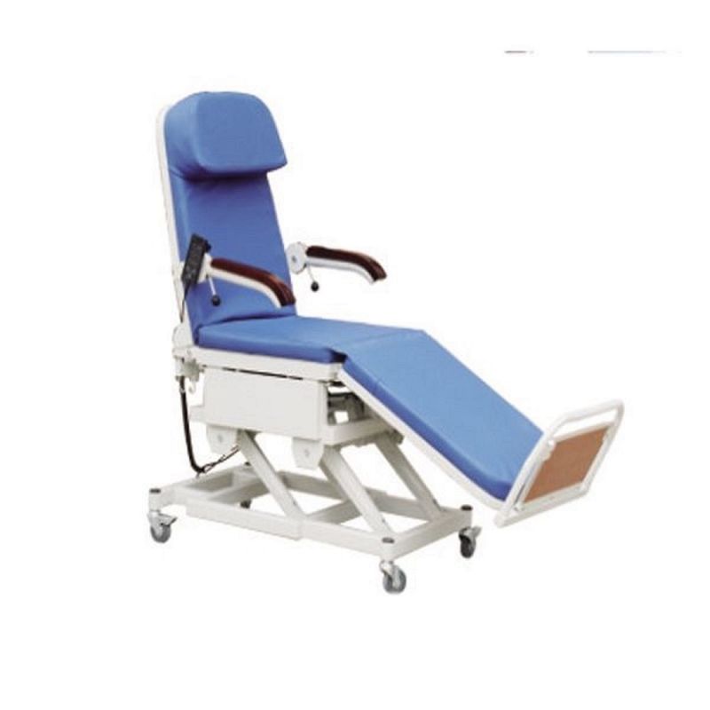 Three Functions Electric Hospital Dialysis Chair With Soft Material