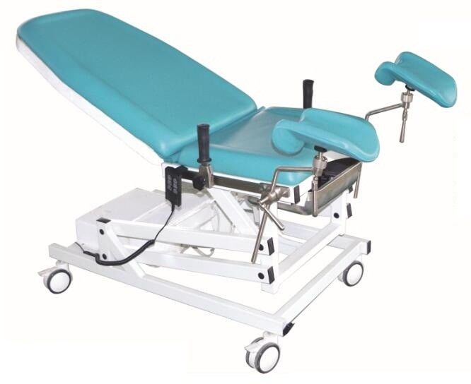 Two Mattress Section Multifunction Obstetric Table Hospital Delivery