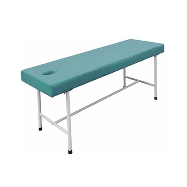 Bed Green Hospital Furniture Medical Examination Couch With Hole For Patient