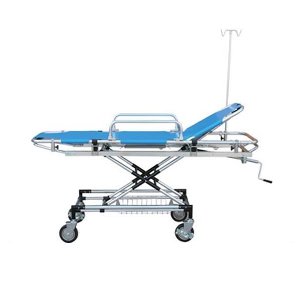 ISO9001&13485 Certification Emergency Stretcher Trolley , Patient Transfer Trolley