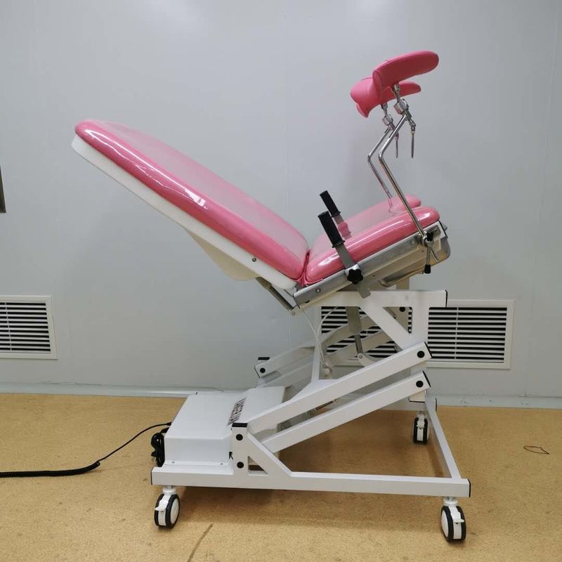 Electric obstetric bed gynecology special obstetric bed color pink