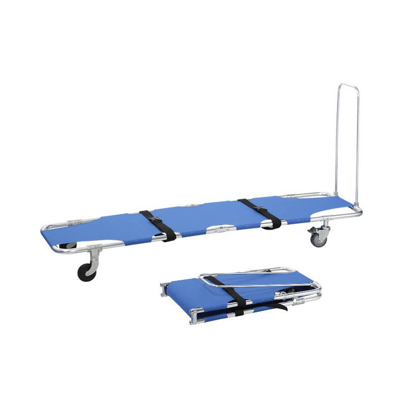 Medical first aid stretcher aluminum alloy folding emergency EMS stretcher