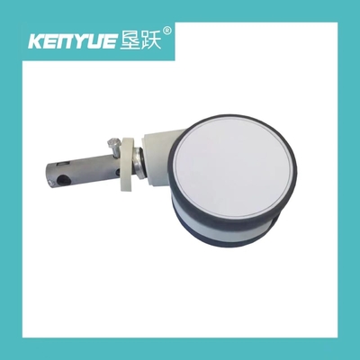 6 Inch Central Control medical caster wheels S Type white for hospital