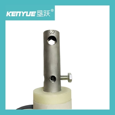 6 Inch Central Control medical caster wheels S Type white for hospital