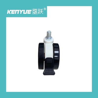 3 Inch Black Trolley Casters For Hospital Medical Machine For Hospital