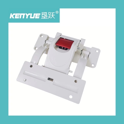 White Guardrail Bracket Aluminum Alloy Material For Hospital Bed