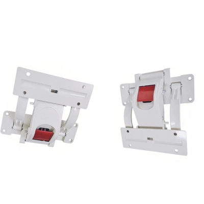 White Guardrail Bracket Aluminum Alloy Material For Hospital Bed