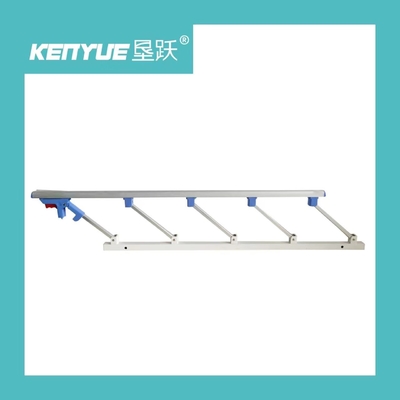 New five-speed aluminum alloy guardrail white blue hospital bed guardrails