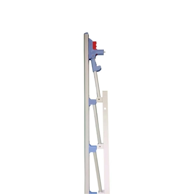 New five-speed aluminum alloy guardrail white blue hospital bed guardrails