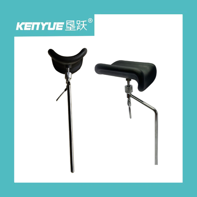 Black Surgical Table Accessories Leg Holder Operating Room Table Accessories