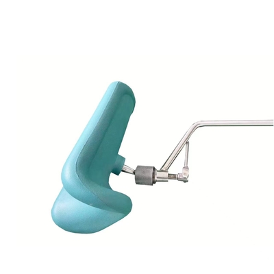 Green Luxury Stainless Steel Leg Rest For Hospital Delivery Bed