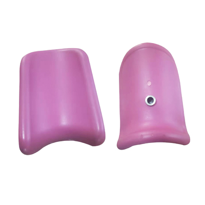 Hospital Maternity Bed PU Foam Foot Rest Pink Color Delivery Bed Accessories