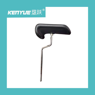 Gynecology Chair Parts Black PU Metal Material For Gynecology Bed Table