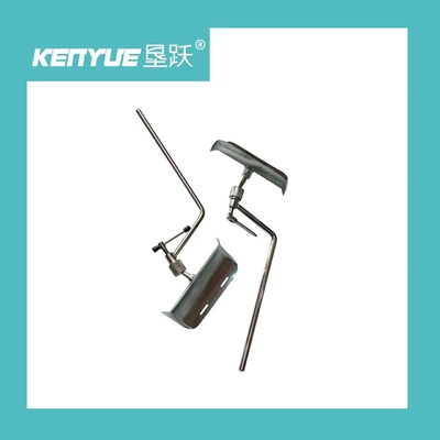 Hospital Obstetrics Iron Leg Rest PU Metal Material Delivery Bed Accessories