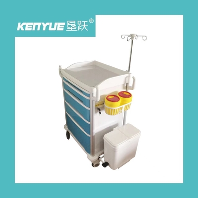 Medical furniture ABS plastic ambulance hospital ambulance blue