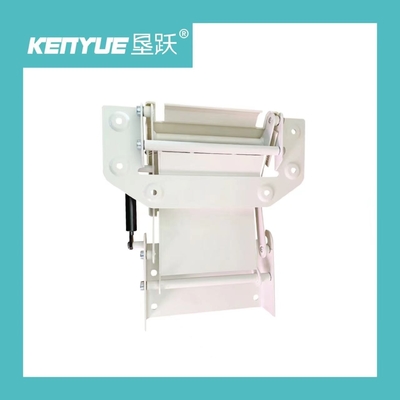 Hospital special metal material bed frame side rail bracket blue