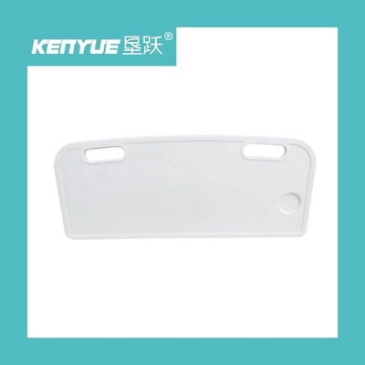 Non Toxic ABS Flippable Hospital Bed Accessories ABS Over Bed Tray Table
