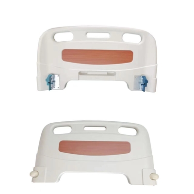 Plastic White Hospital Bed Headboard For Medical Customized Color