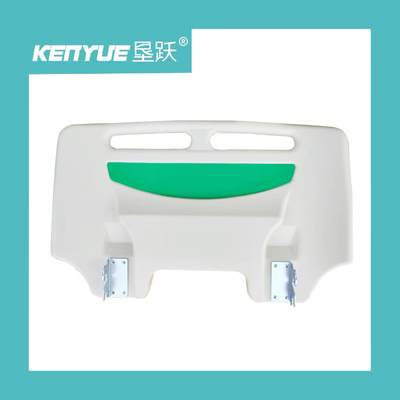 Hospital bed accessories hospital headboard color green PP material